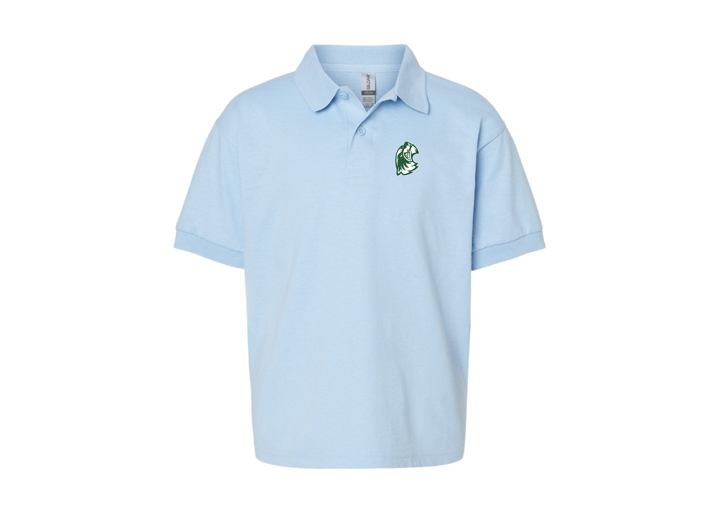Youth Utah Valley Wolverines Gildan Dry Blend Jersey Polo