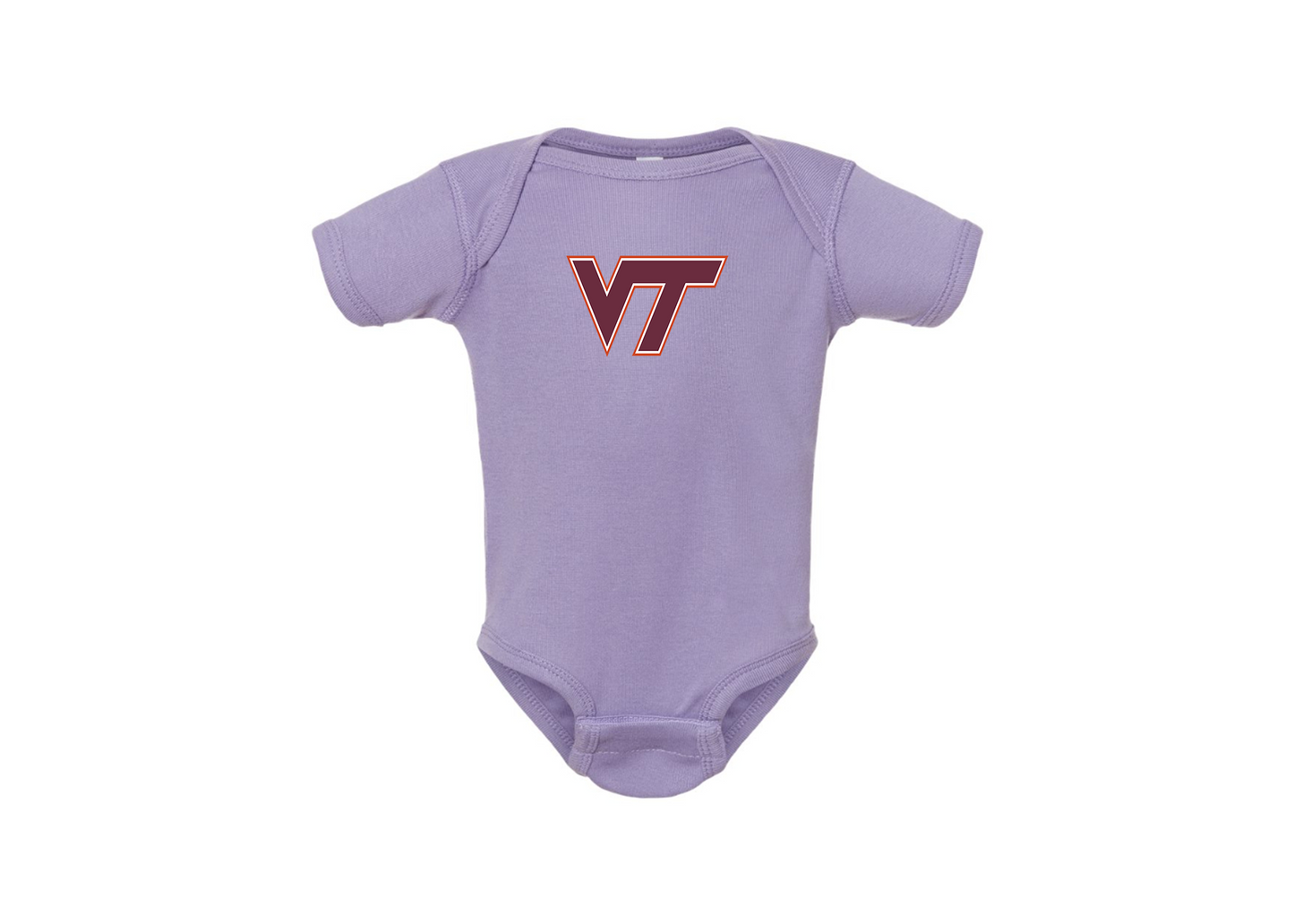 Virginia Tech Hokies Rabbit Skins Infant Baby Rib Bodysuit