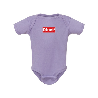 01net Logo  Rabbit Skins Infant Baby Rib Bodysuit