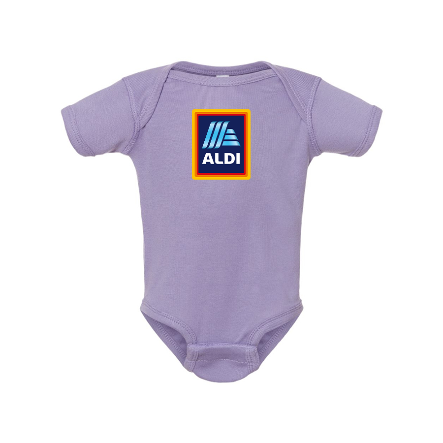 Aldi Logo Rabbit Skins Infant Baby Rib Bodysuit