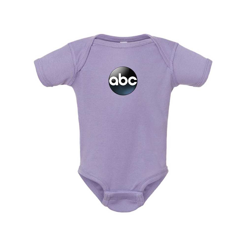 Abc Logo  Rabbit Skins Infant Baby Rib Bodysuit