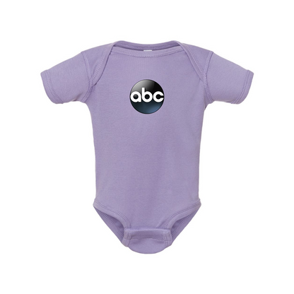 Abc Logo  Rabbit Skins Infant Baby Rib Bodysuit