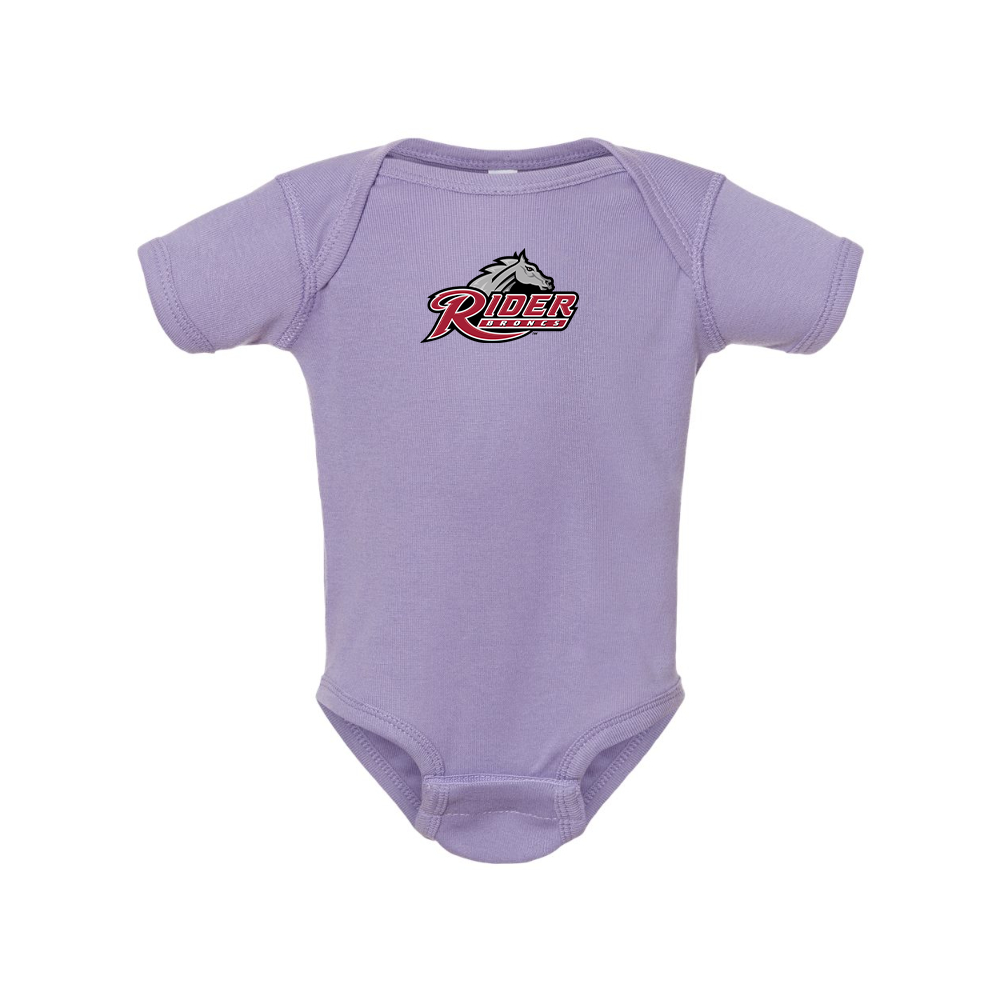 Rider Broncs Logo Rabbit Skins Infant Baby Rib Bodysuit