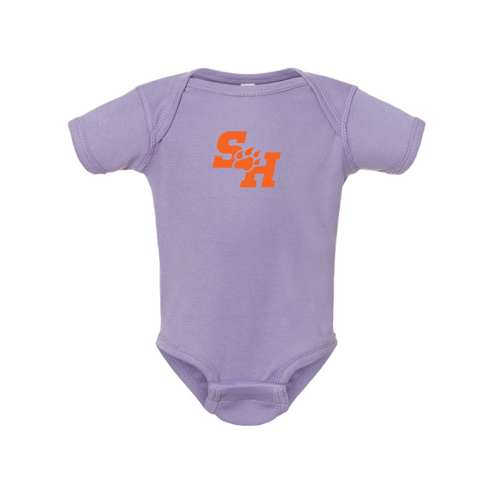 Sam Houston State Bearkats Logo Rabbit Skins Infant Baby Rib Bodysuit