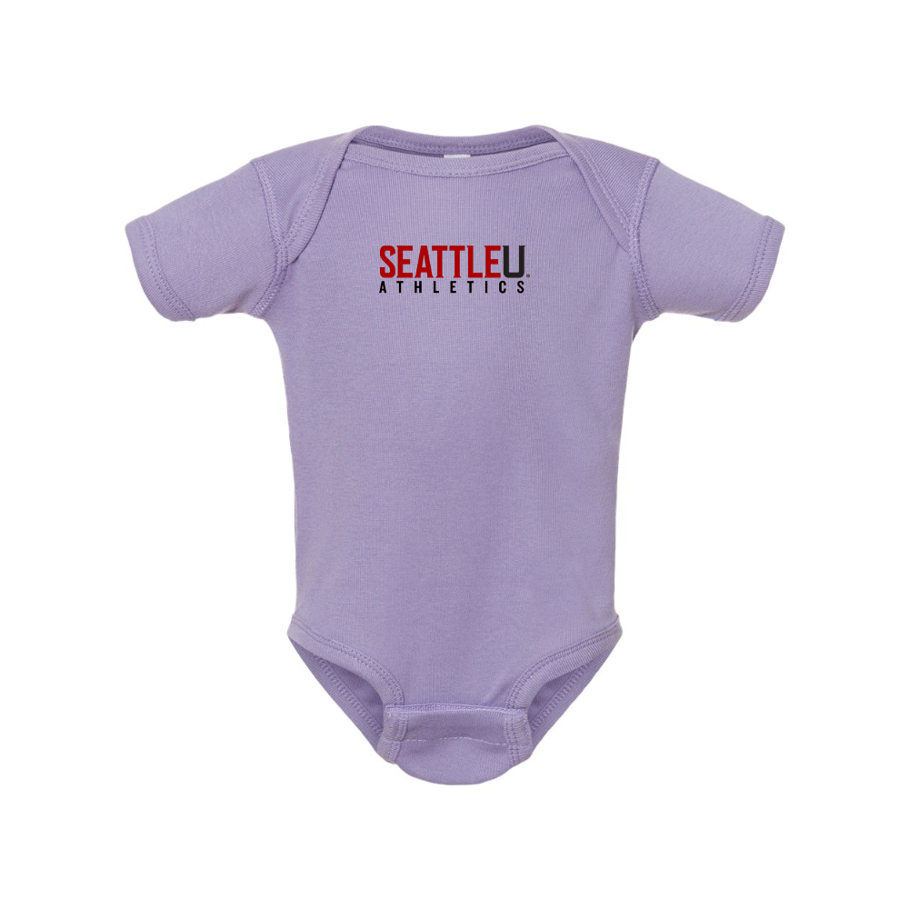 Seattle Redhawks Logo  Rabbit Skins Infant Baby Rib Bodysuit