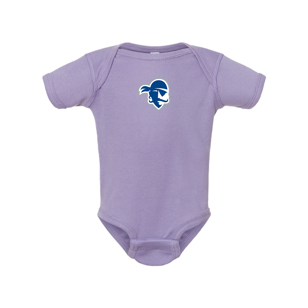 Seton Hall Pirates Logo  Rabbit Skins Infant Baby Rib Bodysuit