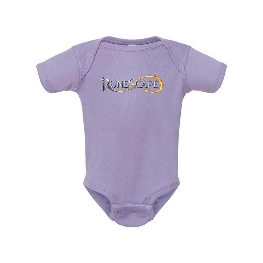 Runescape Logo Rabbit Skins Infant Baby Rib Bodysuit