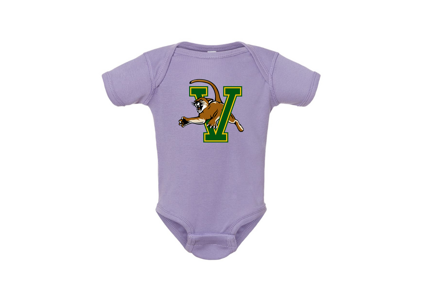 Vermont Catamounts Rabbit Skins Infant Baby Rib Bodysuit