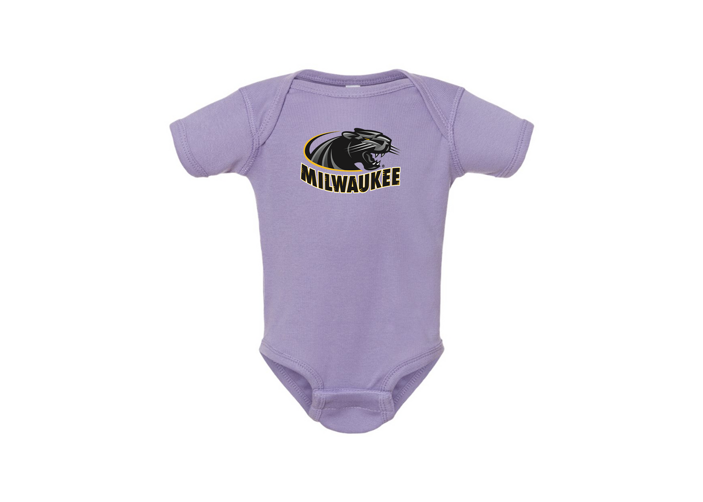 Wisconsin Milwaukee Panthers Rabbit Skins Infant Baby Rib Bodysuit