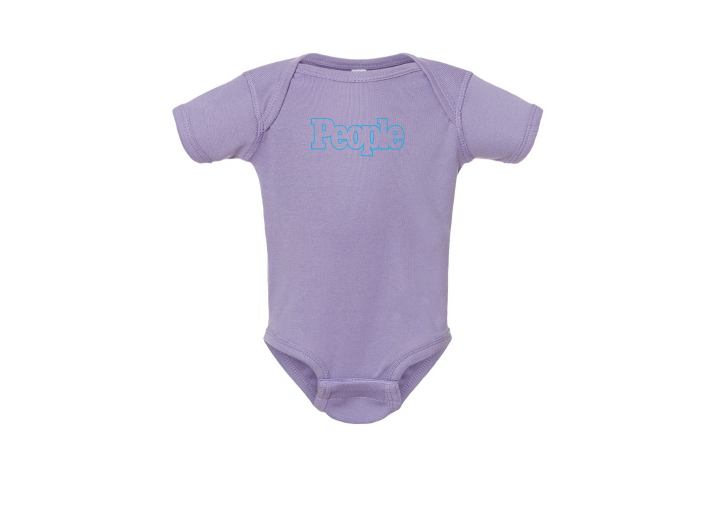 People Magazine Logo Rabbit Skins Infant Baby Rib Bodysuit