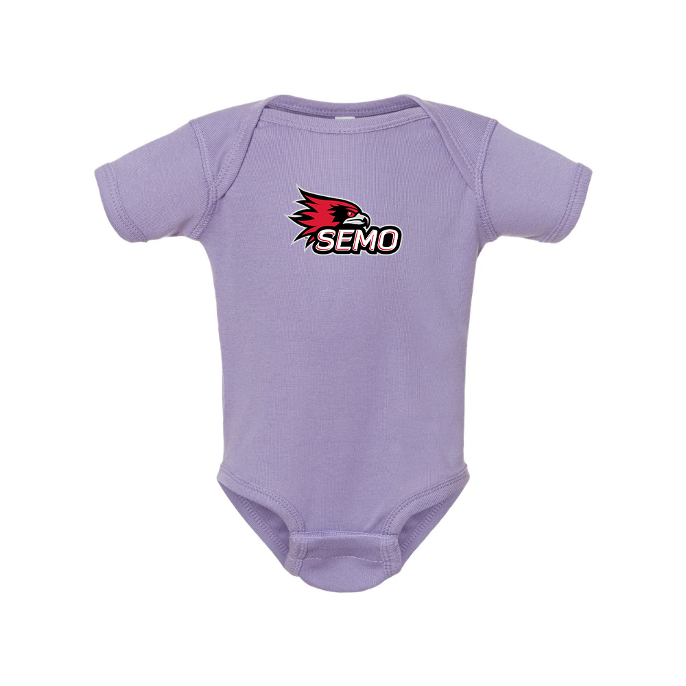 SEMO Redhawks Logo Rabbit Skins Infant Baby Rib Bodysuit