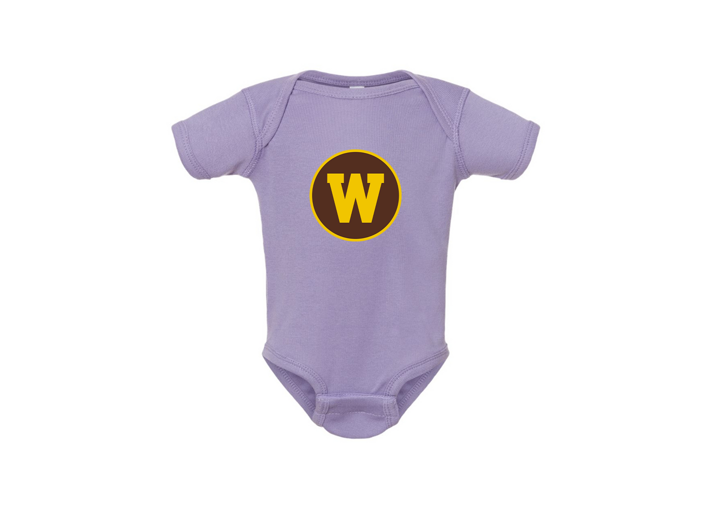 Western Michigan Broncos Rabbit Skins Infant Baby Rib Bodysuit