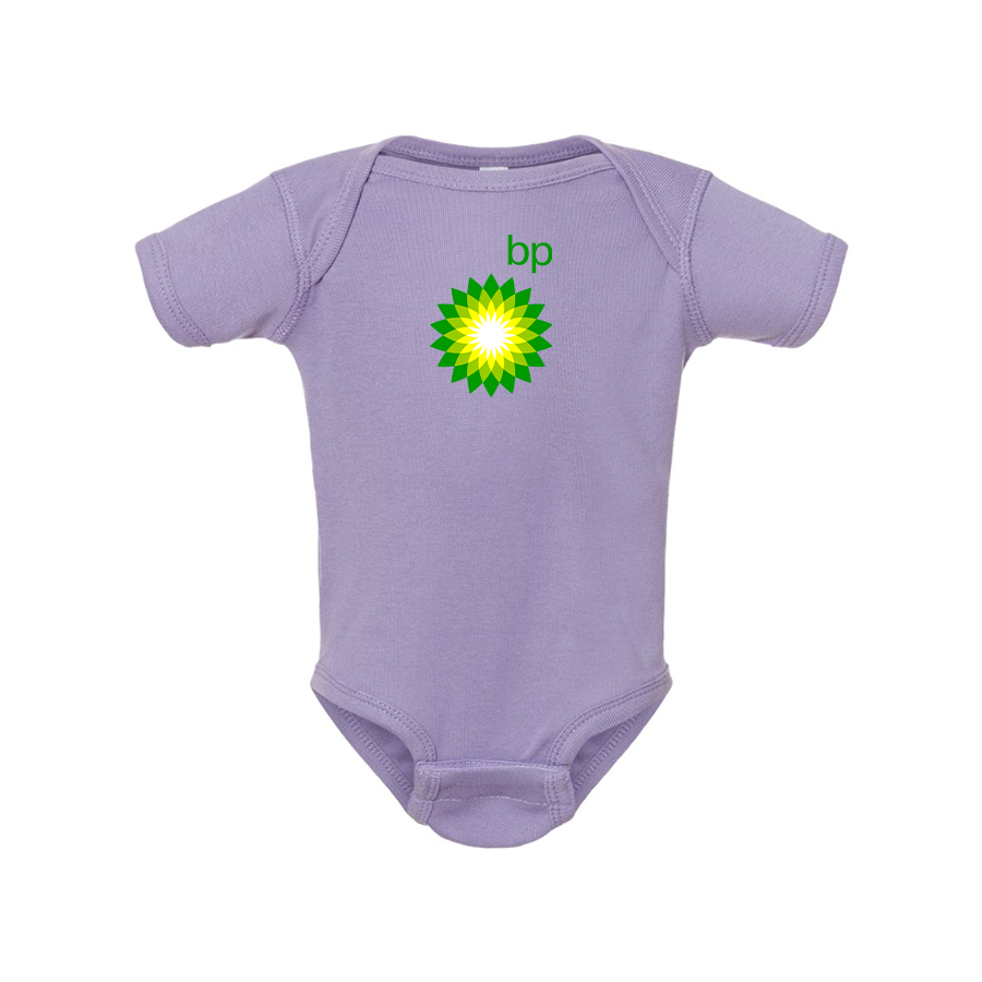 BP Oil Logo Rabbit Skins Infant Baby Rib Bodysuit