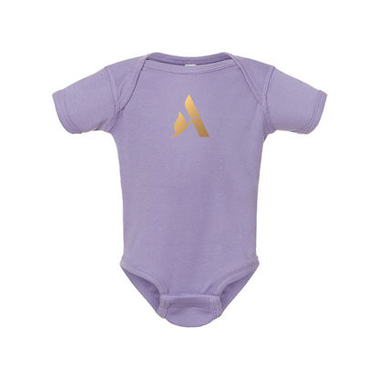 Accor Golden Logo Rabbit Skins Infant Baby Rib Bodysuit