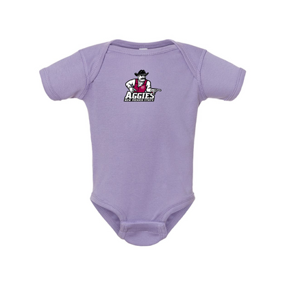 Aggies New Mexico State Logo  Rabbit Skins Infant Baby Rib Bodysuit