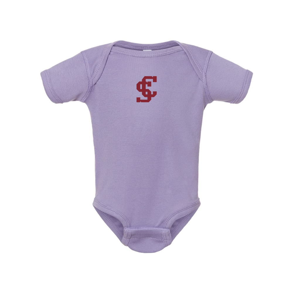 Santa Clara Broncos Logo Rabbit Skins Infant Baby Rib Bodysuit