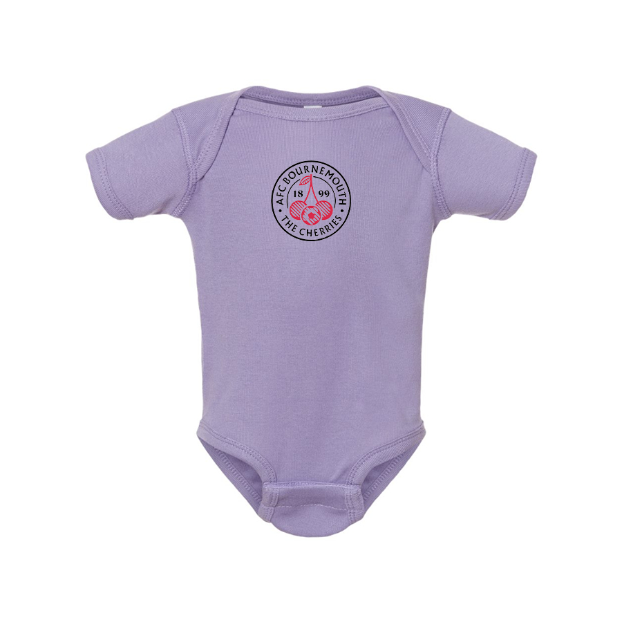 AFC Bournemouth Soccer Logo Rabbit Skins Infant Baby Rib Bodysuit