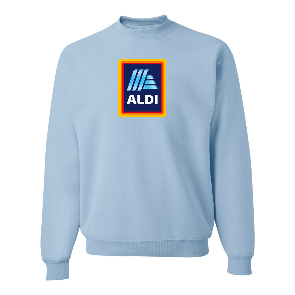 Men's Aldi Logo JERZEES NuBlend Crewneck Sweatshirt