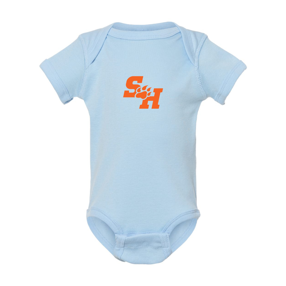 Sam Houston State Bearkats Logo Rabbit Skins Infant Baby Rib Bodysuit
