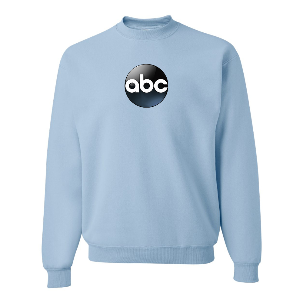 Men's Abc Logo  JERZEES NuBlend Crewneck Sweatshirt