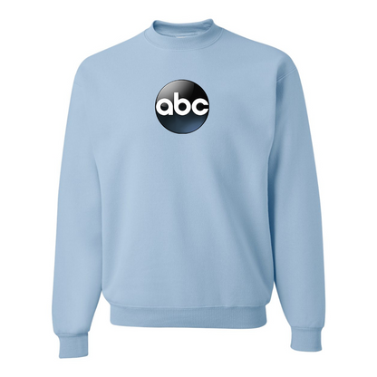 Men's Abc Logo  JERZEES NuBlend Crewneck Sweatshirt