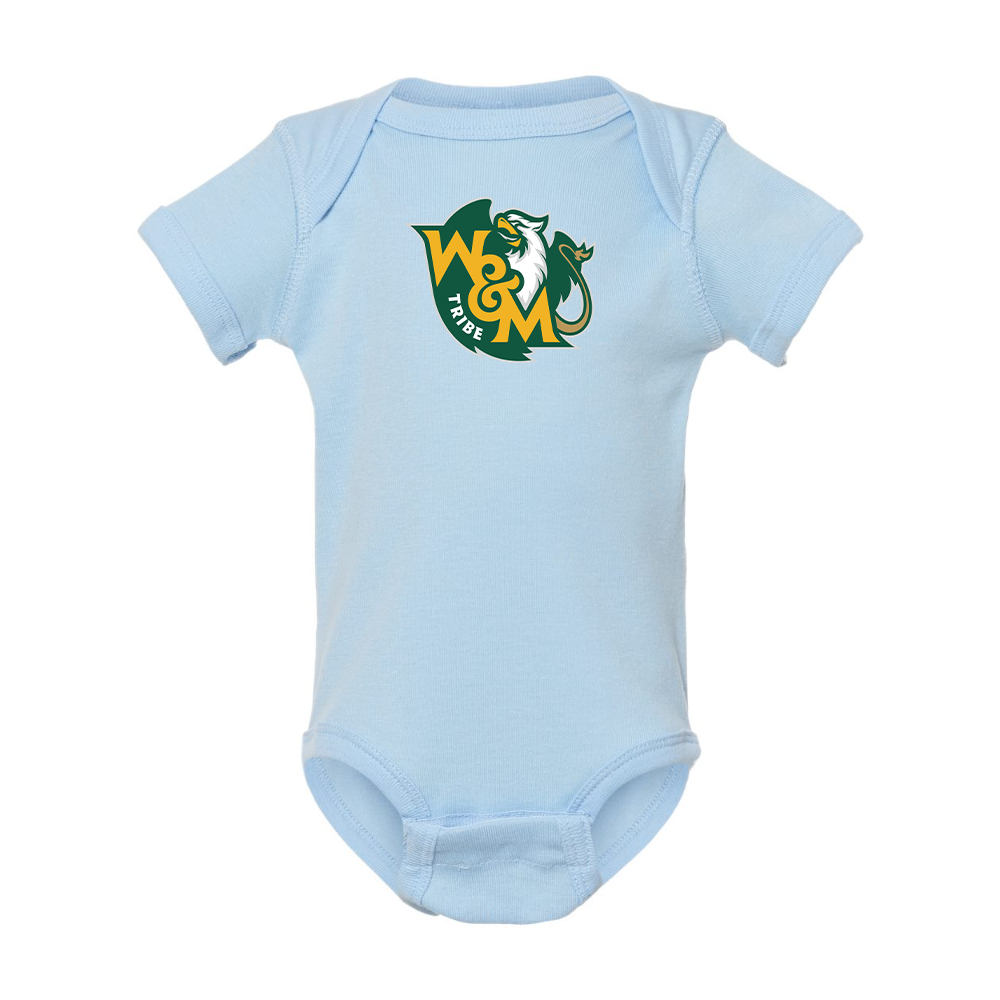 William and Mary Tribe Rabbit Skins Infant Baby Rib Bodysuit