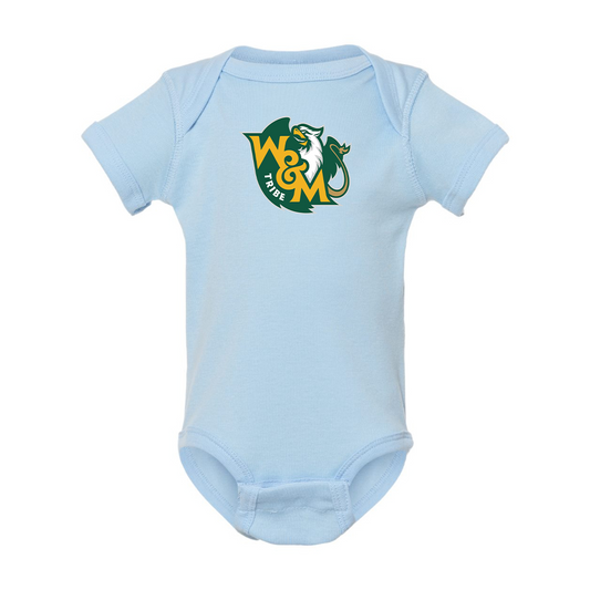 William and Mary Tribe Rabbit Skins Infant Baby Rib Bodysuit