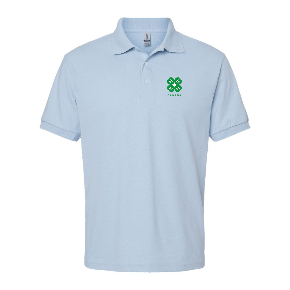 Men's 4H Canada Logo Gildan Dry Blend Jersey