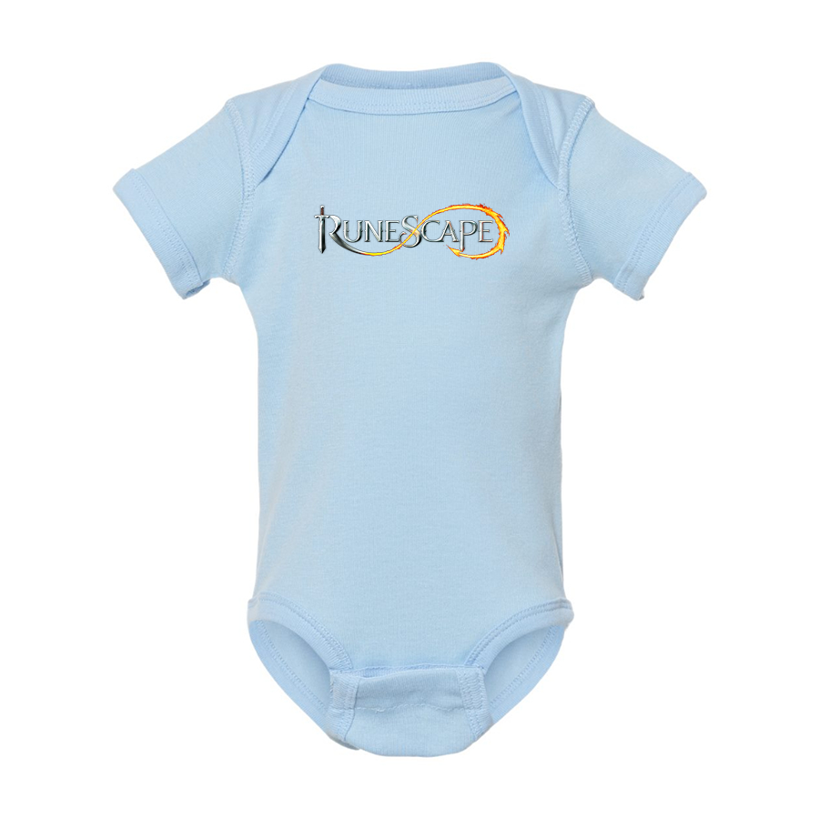 Runescape Logo Rabbit Skins Infant Baby Rib Bodysuit