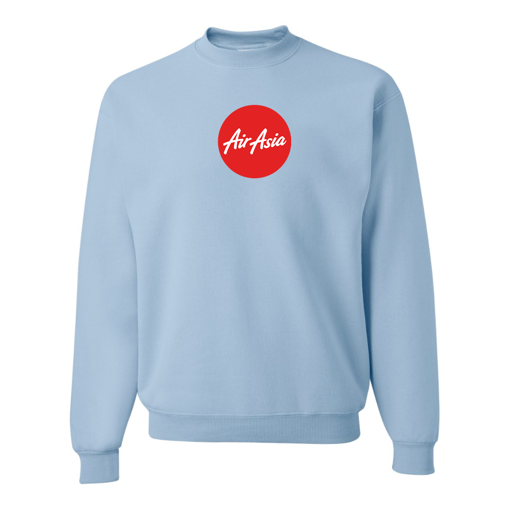 Men's Air Asia Logo  JERZEES NuBlend Crewneck Sweatshirt