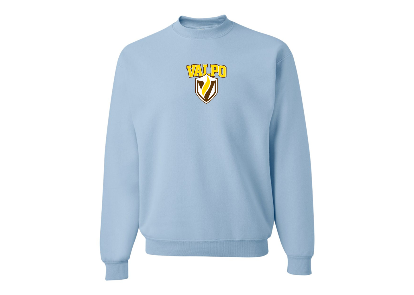 Men's Valparaiso Crusaders JERZEES NuBlend Crewneck Sweatshirt