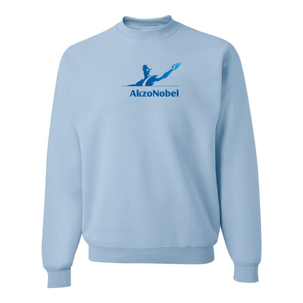 Men's AkzoNobel Logo JERZEES NuBlend Crewneck Sweatshirt