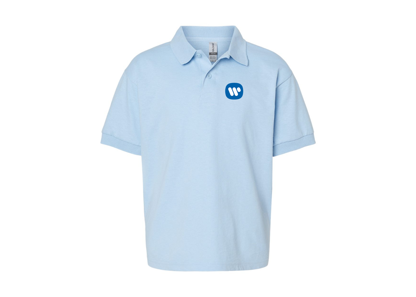 Youth WMG Gildan Dry Blend Jersey Polo