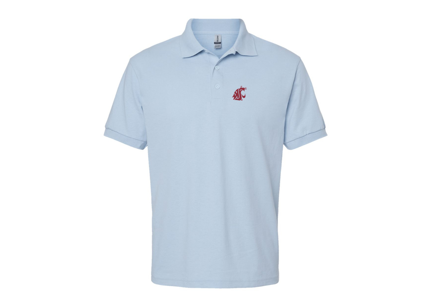 Men's Washington State Cougars Gildan Dry Blend Jersey Polo