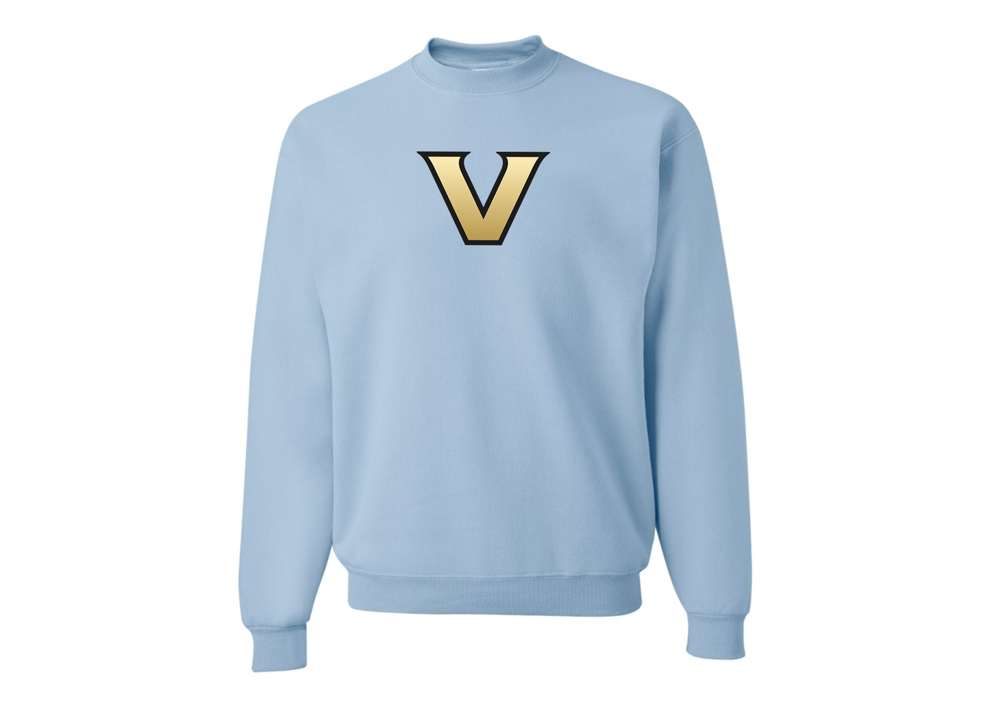 Men's Vanderbilt Commodores JERZEES NuBlend Crewneck Sweatshirt