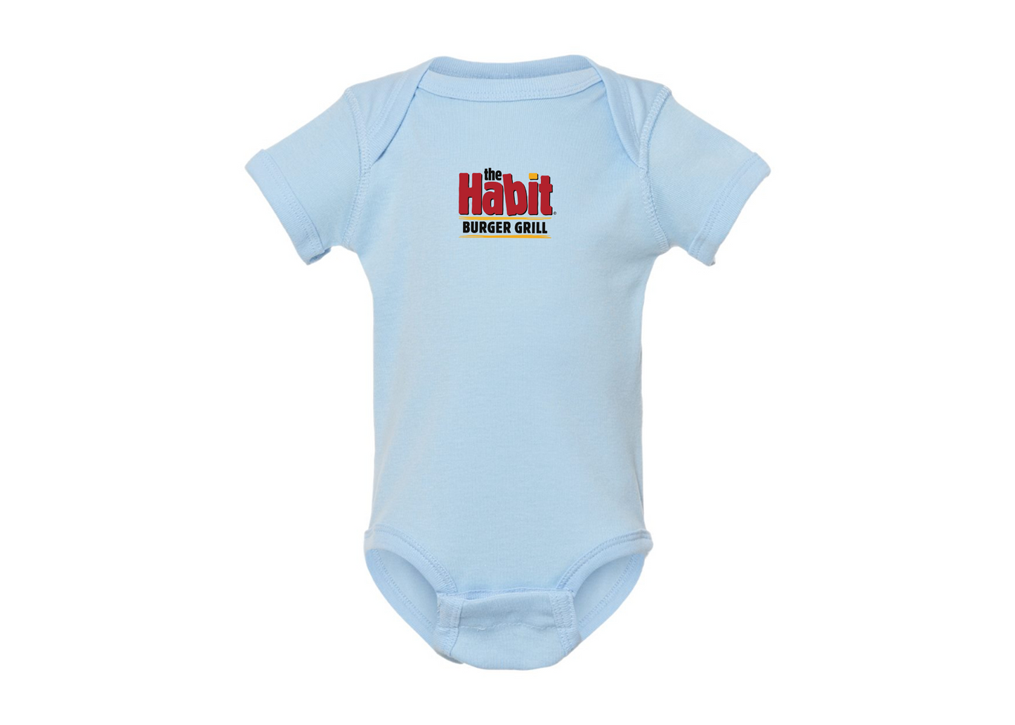 The Habit Burger Grill Rabbit Skins Infant Baby Rib Bodysuit