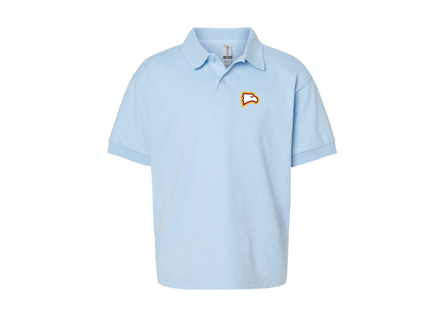 Youth Winthrop Eagles Gildan Dry Blend Jersey Polo