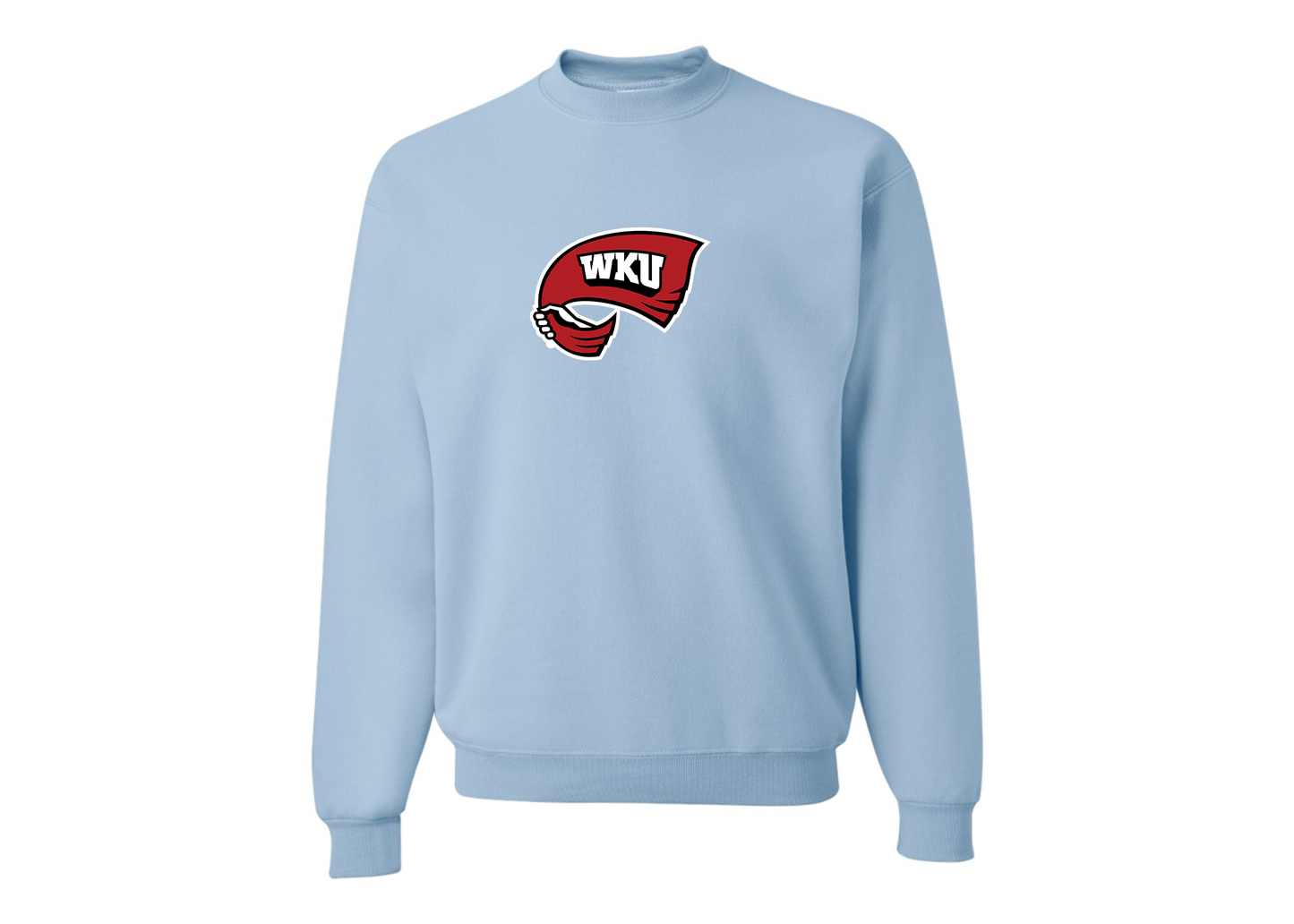 Men's Western Kentucky Hilltoppers JERZEES NuBlend Crewneck Sweatshirt