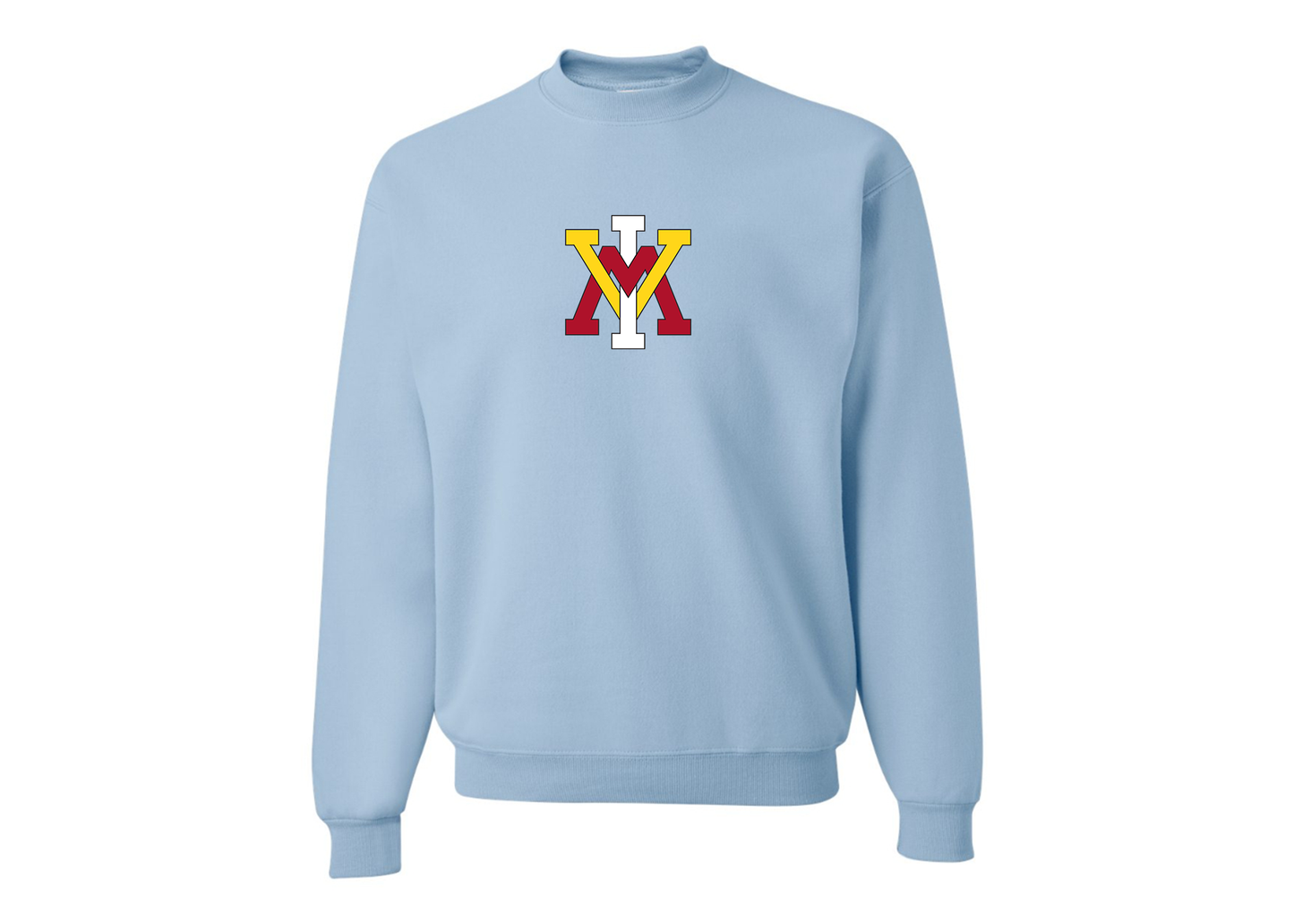 Men's VMI Keydets JERZEES NuBlend Crewneck Sweatshirt