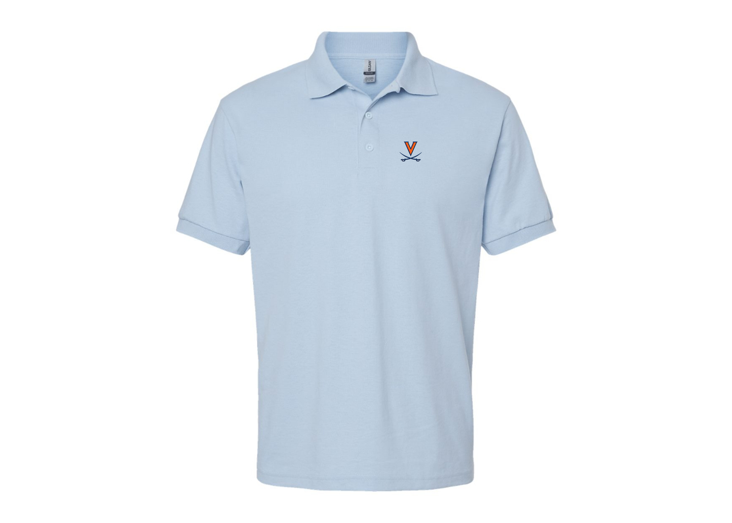 Men's Virginia Cavaliers Gildan Dry Blend Jersey Polo