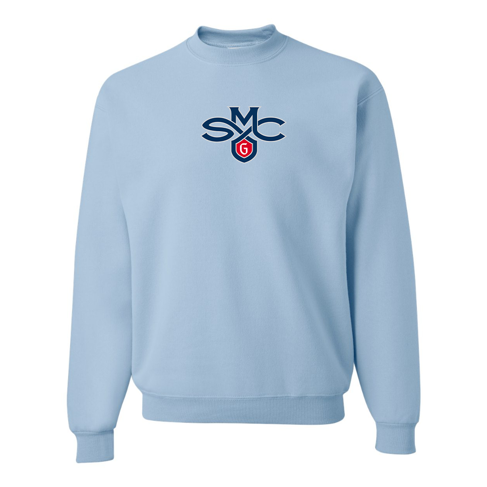 Men's Saint Marys Gaels Logo  JERZEES NuBlend Crewneck Sweatshirt