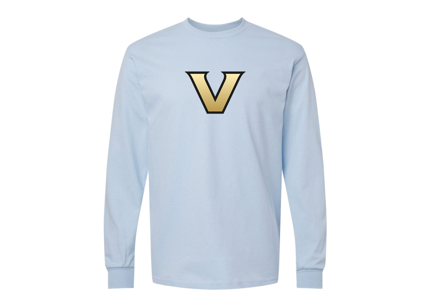 Men's Vanderbilt Commodores Gildan Heavy Cotton Long Sleeve T-Shirt