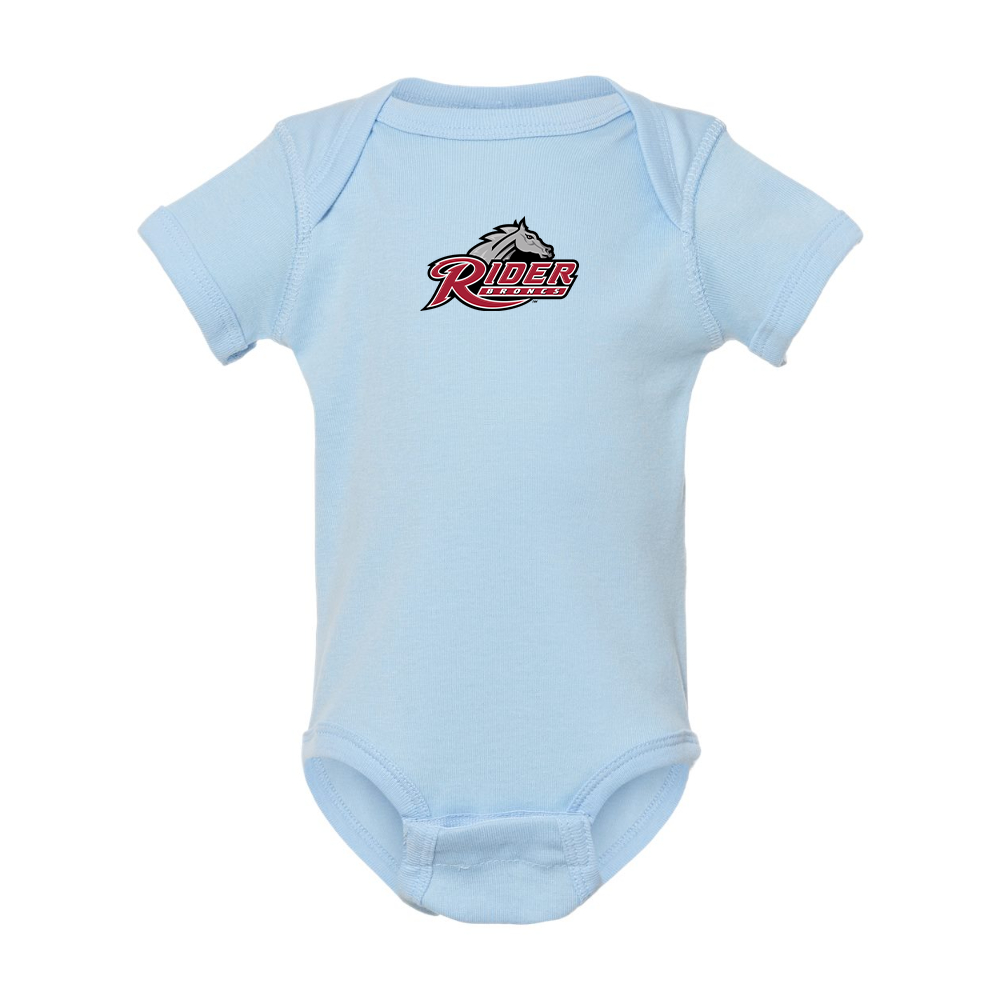 Rider Broncs Logo Rabbit Skins Infant Baby Rib Bodysuit