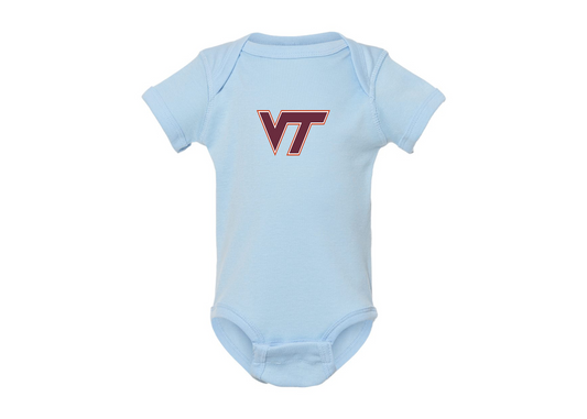Virginia Tech Hokies Rabbit Skins Infant Baby Rib Bodysuit