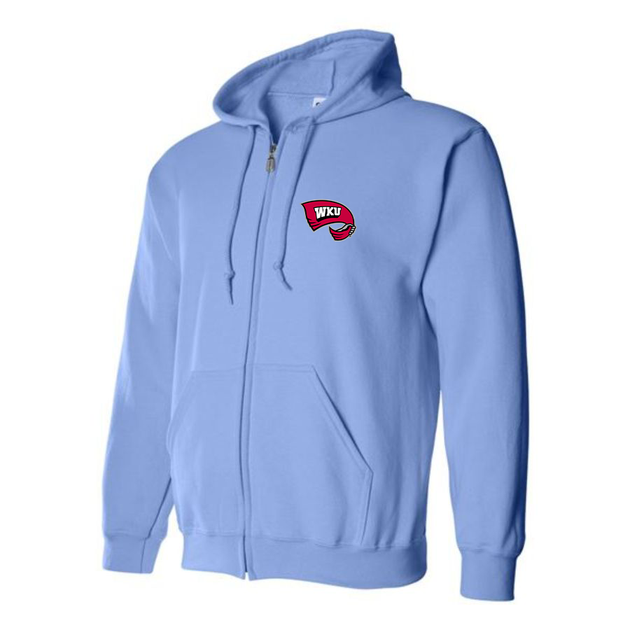 Men's Western Kentucky Hilltoppers Logo Zipper Hoodie