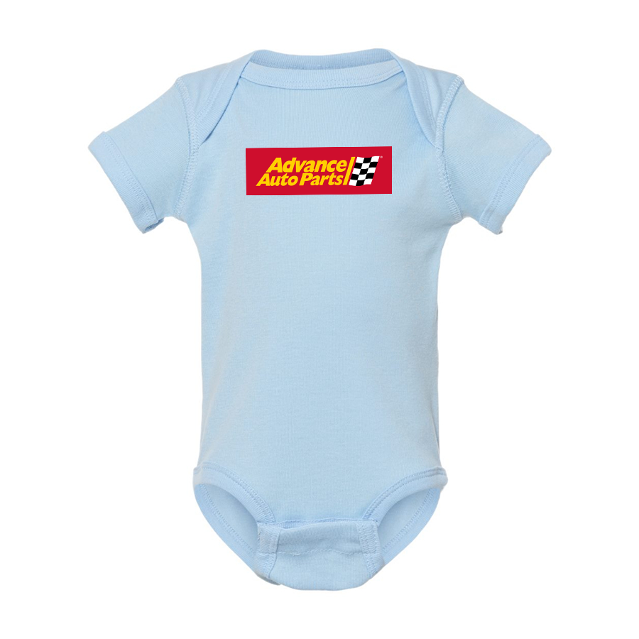 Advance Auto Parts Logo  Rabbit Skins Infant Baby Rib Bodysuit