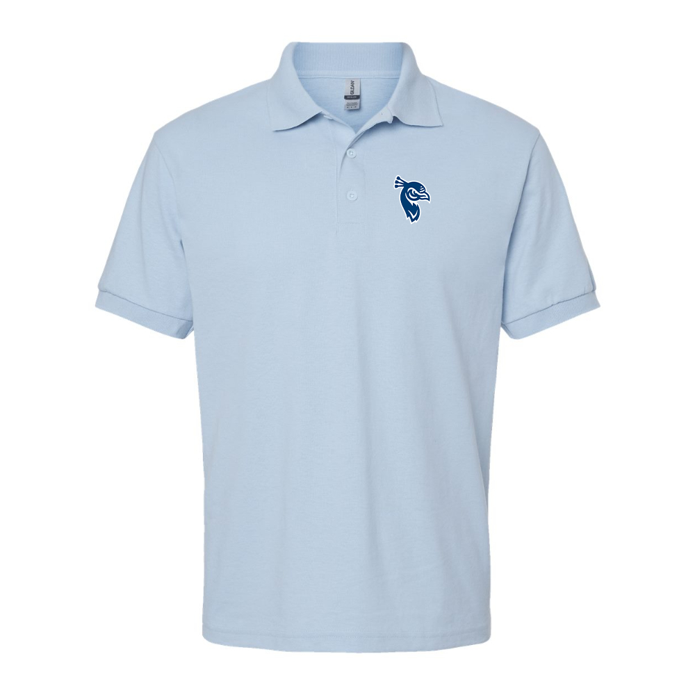Men's Saint Peters Peacocks Logo Gildan Dry Blend Jersey Polo