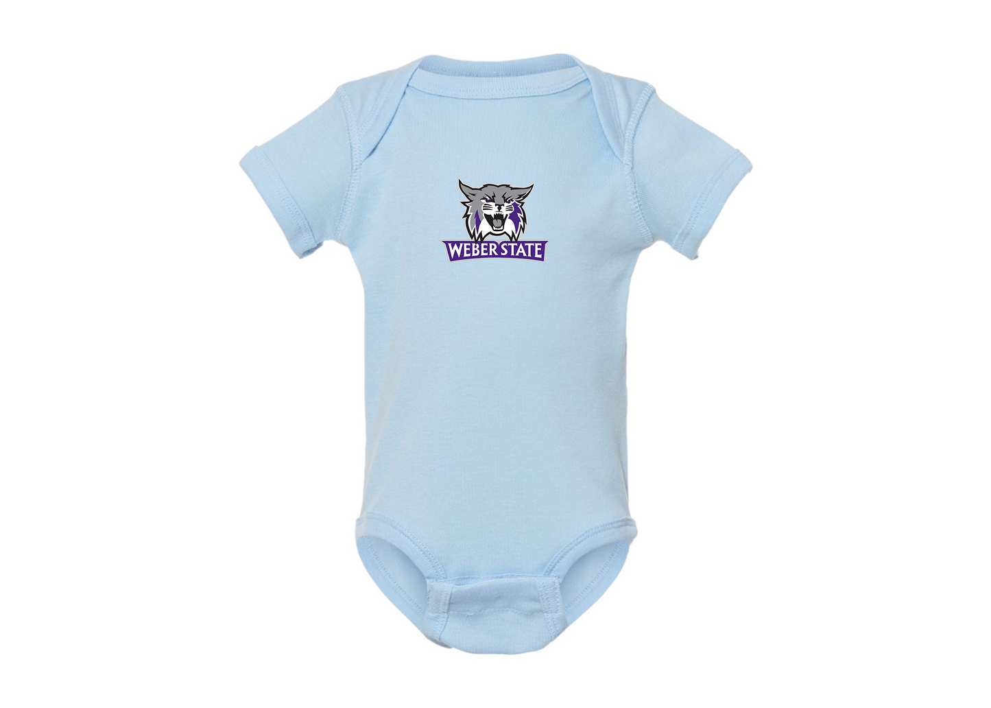 Weber State Wildcats Rabbit Skins Infant Baby Rib Bodysuit
