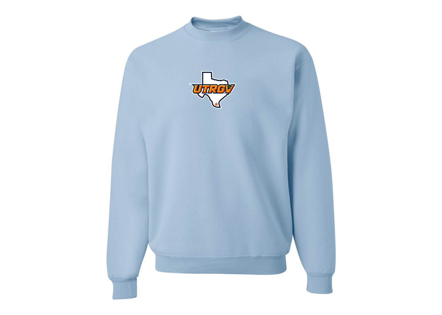 Men's UTRGV Vaqueros JERZEES NuBlend Crewneck Sweatshirt