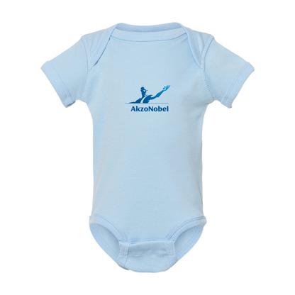 AkzoNobel Logo  Rabbit Skins Infant Baby Rib Bodysuit